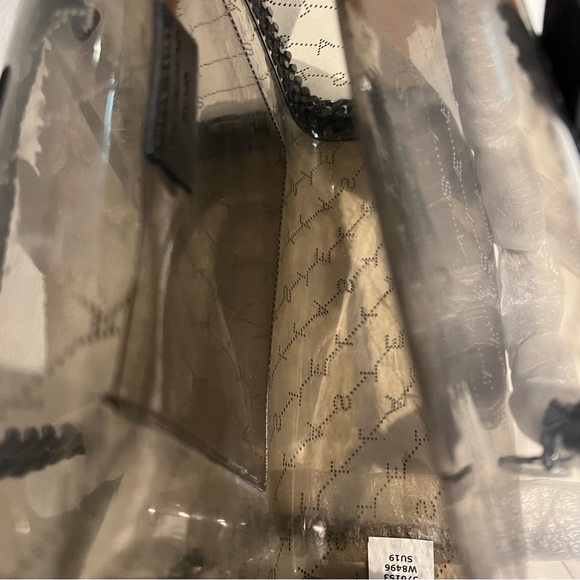 Stella Mccartney Falabella Mini Monogram Tote Bag in Black PVC-FREE SHIPPING - Picture 10 of 16